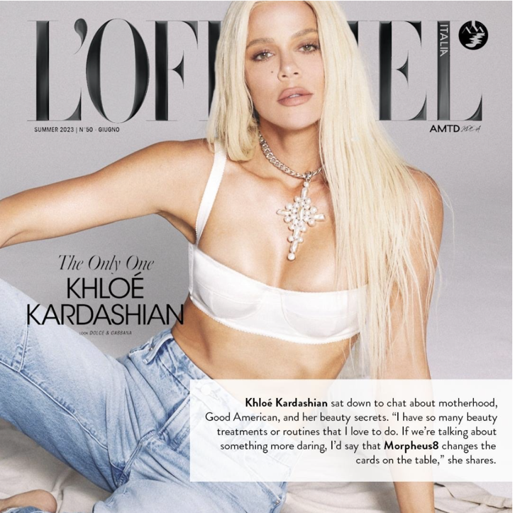 Khloé Kardashian fala sobre tratamentos de rejuvenescimento facial.