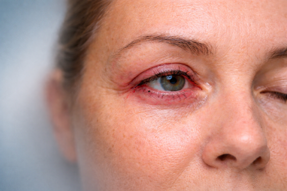 Tratamento para a rosácea ocular